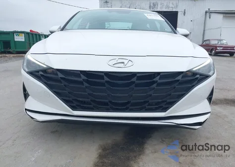 2023 Hyundai Elantra Hybrid Blue из США, поврежденный, VIN KMHLM4AJ5PU078353